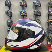 SWAY SW 865 ATOS Blue White Full Face - 1