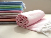 GRVTANIUM %80 Pamuk 175x96cm Peştemal Püsküllü Banyo,Plaj,Hamam Havlusu M1 - 6