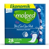Molped İlk & Son Gün Uzun 28'li Günlük Ped - 1