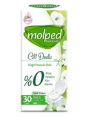 Molped Pure & Soft Cilt Dostu İnce 30'lu Tekli Paket Günlük Ped - 1
