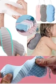 Cilt Temizleyici Vucüt Kesesi 1 Adet Ultra Yumuşak Duş Süngeri Karikatür Çocuk Bebek Banyo Süngeri thumbnail 5