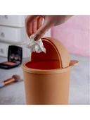 Mini Hippo Masaüstü Mini Çöp Kovası Kapaklı 20 cm - 4