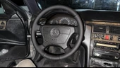 Mercedes E200 Araca Özel Direksiyon Kılıfı Çap 40 Eni 9.5 cm Olan Araçlara Uyumludur thumbnail 2