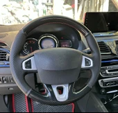 Renault Fluence Megane 3 Scenic Araca Özel Direksiyon Kılıfı Uyumlu AÇIKLAMAYI OKUYUNUZ thumbnail 3