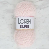 Loren Silver Toz Pembe El Örgü İpi - RS0062 - 34072 thumbnail 1