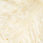 Loren Furry Krem El Örgü İpi - RF065 - 34062 thumbnail 2