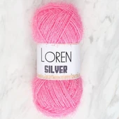 Loren Silver Bebe Pembe El Örgü İpi - RS0014 - 34075 thumbnail 1