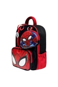 Anaokulu Sırt Çantası Spiderman Benzeri Erkek Çocuk Kreş Çantası 33*25 Cm Ortopedik Örümcek Adam - 4