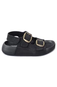 QRAMED Orthopedix Çitf Bantlı Tokalı Unisex Spor Sandalet QR25207 - 11