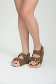 QRAMED Orthopedix Çitf Bantlı Tokalı Unisex Spor Sandalet QR25250 - 6