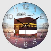 Galaxy D-1958-06 Bombe Mika Cam Duvar Saati KABE - 1