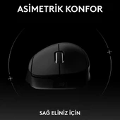 Logitech G Pro X Superlight 2 Dex Lightspeed Hero 2 32K Dpi Sensör Pc/mac için Kablosuz Oyun Mouse'u, Siyah - 2