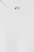 Living Library - %100 Pamuklu Kadın Beyaz Tişört - Premium Quality - 3