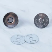 Loren Manyetik Gümüş Metal 5 li Çıt Çıt Set - 2