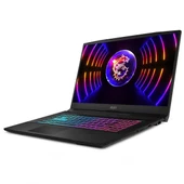 MSI 17.3" QHD KATANA 17 HX B14WFK-216XTR CORE i7 14650Hx-32GB DDR5 RAM-8GB RTX5060-1TB NVME-W11 PRO 240HZ thumbnail 3