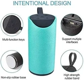 TG-113 Portable Bluetooth Taşınabilir Mini Speaker Hoparlör (SU YEŞİLİ) - 1