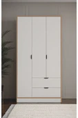 SARMOBİ Arden 3 Kapaklı 2 Çekmeceli Dolap - 1