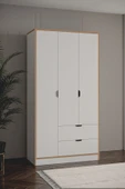 SARMOBİ Arden 3 Kapaklı 2 Çekmeceli Dolap - 3