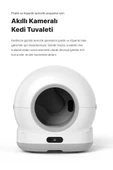 Xenon Smart Akıllı Otomatik Kedi Tuvaleti Kameralı X8623 - 6