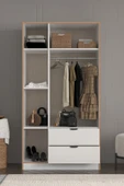 SARMOBİ Arden 3 Kapaklı 2 Çekmeceli Dolap - 4