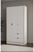 SARMOBİ Arden 3 Kapaklı 2 Çekmeceli Dolap - 2