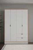 SARMOBİ Arden 4 Kapaklı 2 Çekmeceli Dolap - 1