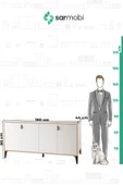 SARMOBİ Arden 4 Kapaklı Konsol - 7