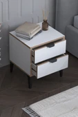 SARMOBİ Arden 2 Çekmeceli Komodin - 5