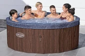 Lay-Z-Spa® Toronto Smart AirJet™ 6001W Enerji Tasarruflu Şişme Spa Havuzu, Mobil Uygulama Kontrollü, 5-7 kişilik - 2