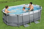 Bestway® 5614A Steel Pro MAX™ Prefabrik Yer Üstü Havuz Seti 3,05 m x 2,00 m x 84 cm - 1