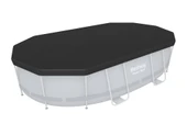 Bestway® 58425 Oval Havuz Örtüsü - 4,27 m x 2,50 m Yerüstü Havuzlar için - 2