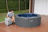 Lay-Z-Spa® 6001T Santorini Smart HydroJet Pro™ Enerji Tasarruflu Şişme Spa Havuzu, Mobil Uygulama Kontrollü, 5-7 kişilik - 4