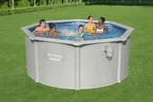 Bestway® 56566 Hydrium™ Çelik Duvarlı Prefabrik Yer Üstü Havuz Seti 3,05m x 1,22 m - 1