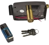 KALE ELEKTRİKLİ TRAJLI KİLİT SİYAH NİKEL 157EL - 3