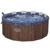 Lay-Z-Spa® Toronto Smart AirJet™ 6001W Enerji Tasarruflu Şişme Spa Havuzu, Mobil Uygulama Kontrollü, 5-7 kişilik - 1