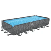 Bestway® APX 365™ 561KG  Dikdörtgen Prefabrik Havuz Seti 7,32 m x 3,66 m x 1,32 m - 1
