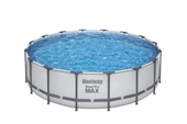 Bestway® 5612Z Steel Pro MAX™ Prefabrik Yer Üstü Çember Havuz Seti 4,88 m x 1,22 m thumbnail 1