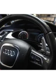 YıldızTuning Audi Q5 2013-2015 Siyah F1 Direksiyon Kulakçık - 7