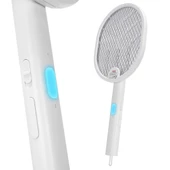 Ayt Asonic AS-A26 1200mAh 3000V Çıkış UV Işıklı Şarjli Katlanabilir Askılı Raket Sinek Öldürücü Sivrisinek Cız Mor Işık - 1