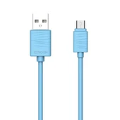 Joyroom JR-S118 Micro USB Hızlı Şarj ve Data Kablosu 1m Mavi - 1