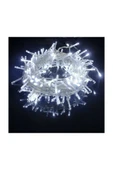 Yılbaşı Ağacı Beyaz Led Işık Fonksiyonlu 10m 100 Ampül - 2