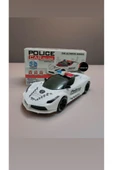 Sesli Işıklı Oyuncak Polis Arabası Çarp Dön Özelikli 3D - 1