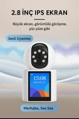 CMR53  Akıllı Ev Kamerası 2.4ghz Wifi, Mobil Uyumlu, LCD Ekranlı - 4