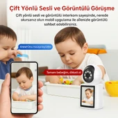 CMR53  Akıllı Ev Kamerası 2.4ghz Wifi, Mobil Uyumlu, LCD Ekranlı - 3