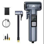 Ally ST-5530 Dijital Şarjlı Araç Lastik Hava Şişirme Pompası Power bank Penere kırıcı thumbnail 1