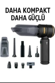 15000PA 3 Kademeli Şarjlı Güçlü Vakumlu Oto Süpürgesi Elektrik Süpürgesi - 1
