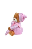 Sevimli Çerçeveli Ayıcık Sevgiliye Hediyelik Uyku Arkadaşı 25 cm - 3