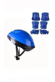 Çocuk Kask Dizlik Dirseklik Koruyucu Set 7 Parça - 1