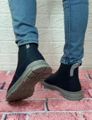 Voyager 5416 Lacivert Fermuarsız Hakiki Deri Ortapedik Erkek Bot thumbnail 3