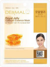 DERMAL Besleyici, Nemlendirici, Arındırıcı Arı Sütü Özlü Kolajen Maske 23gr - 2